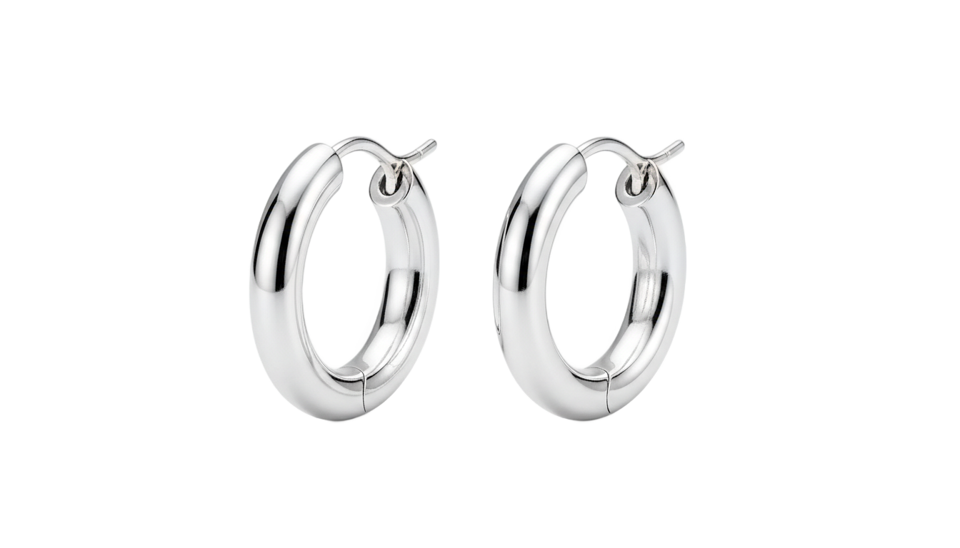 male earrings png PNG transparent background
