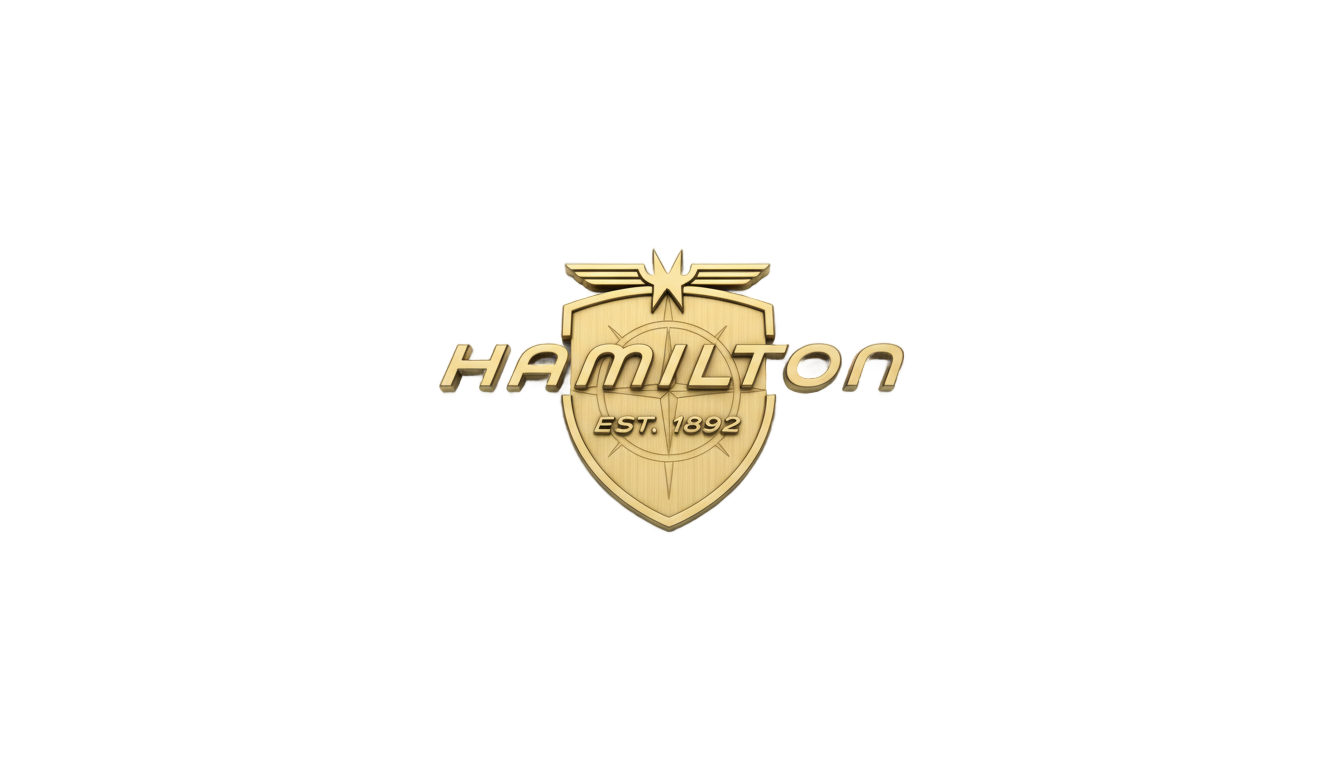 hamilton watch logo png PNG transparent background