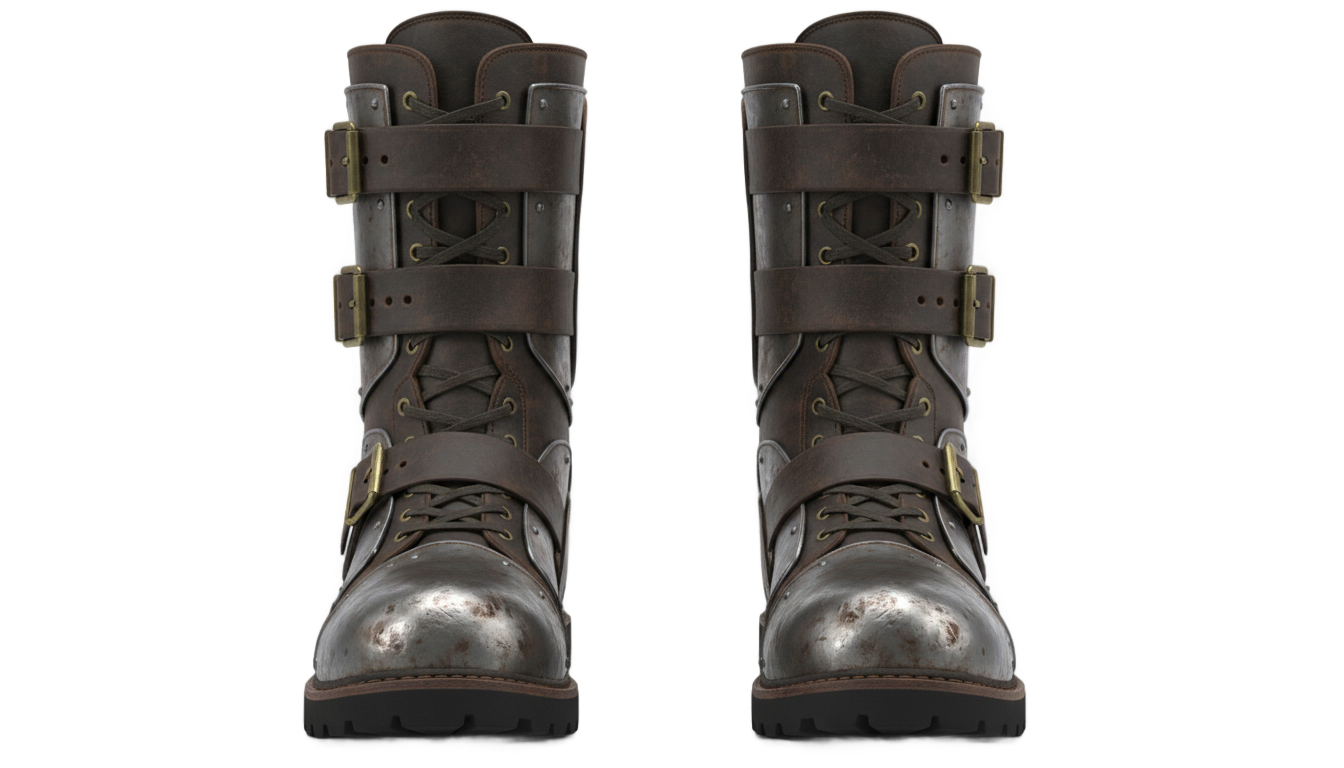 warrior boots ml png PNG transparent background