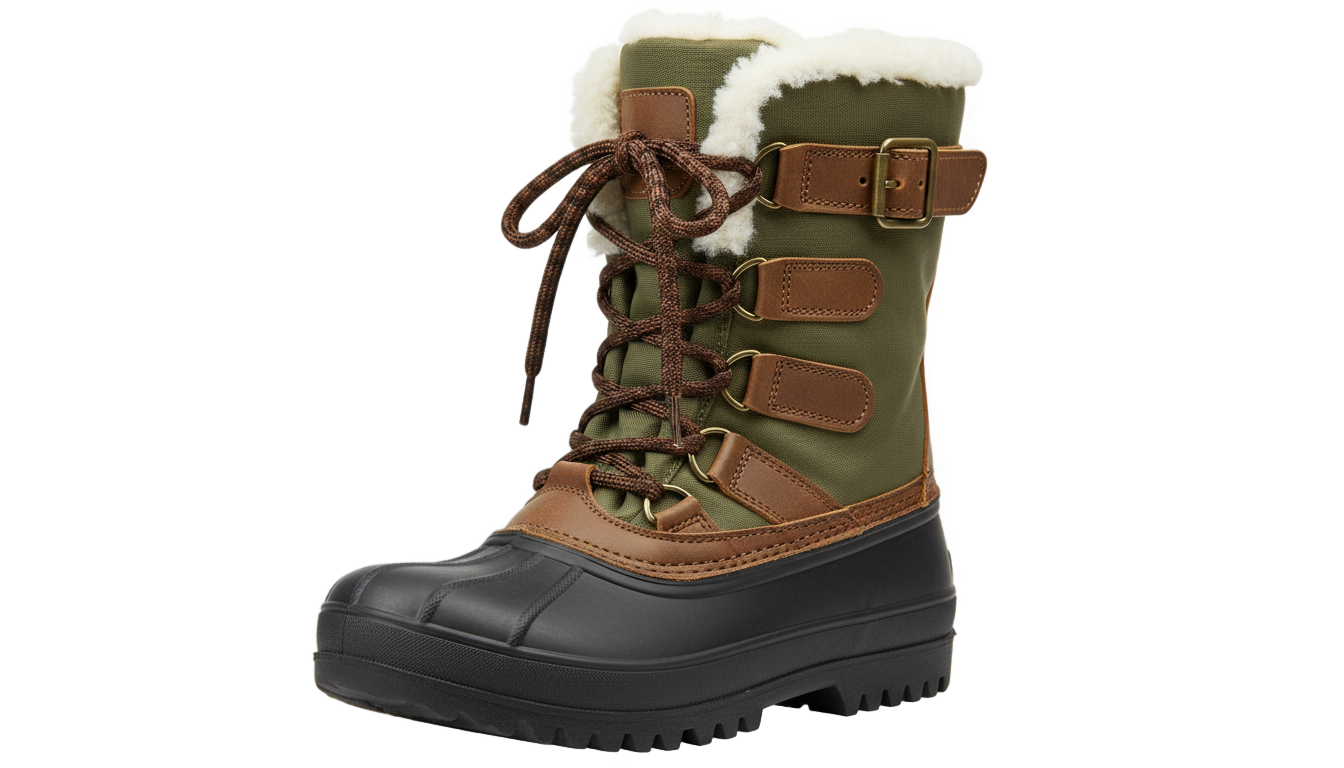 winter boots png PNG transparent background