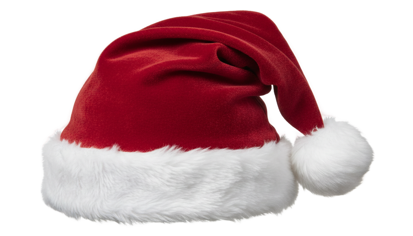 santa's hat png PNG transparent background