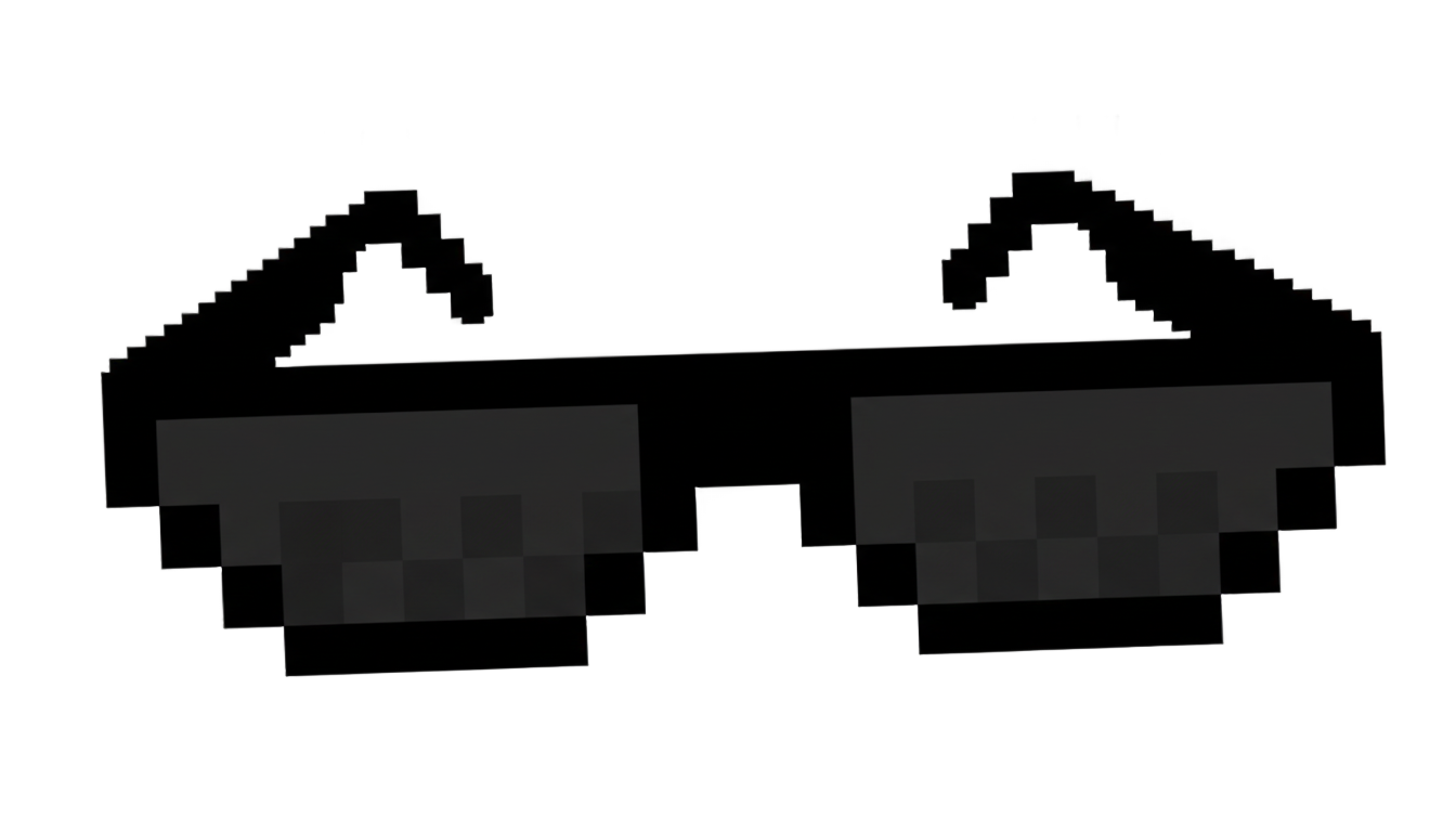thug sunglasses png PNG transparent background