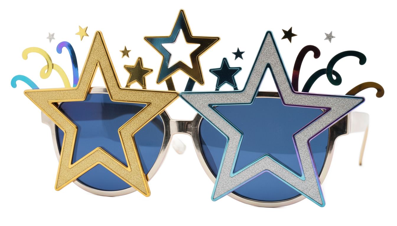 party glasses png PNG transparent background