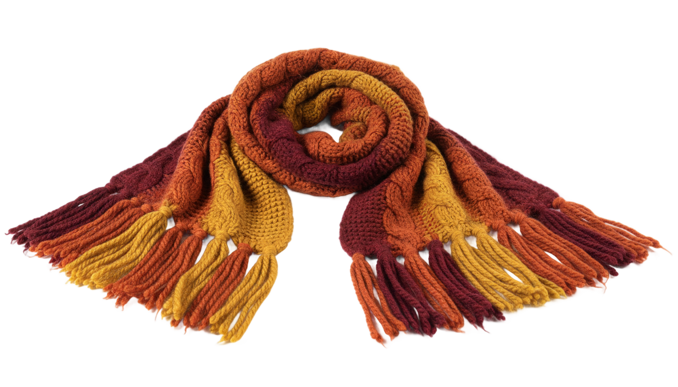 fall scarf png PNG transparent background