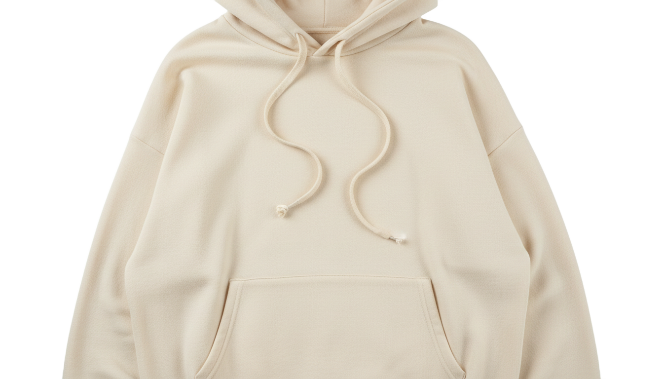 cream hoodie png PNG transparent background