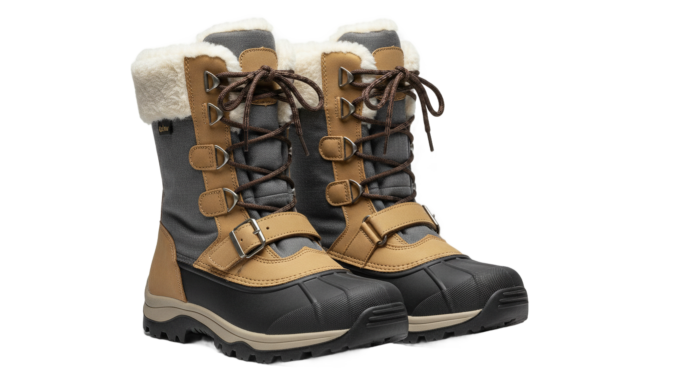 winter boots png PNG transparent background