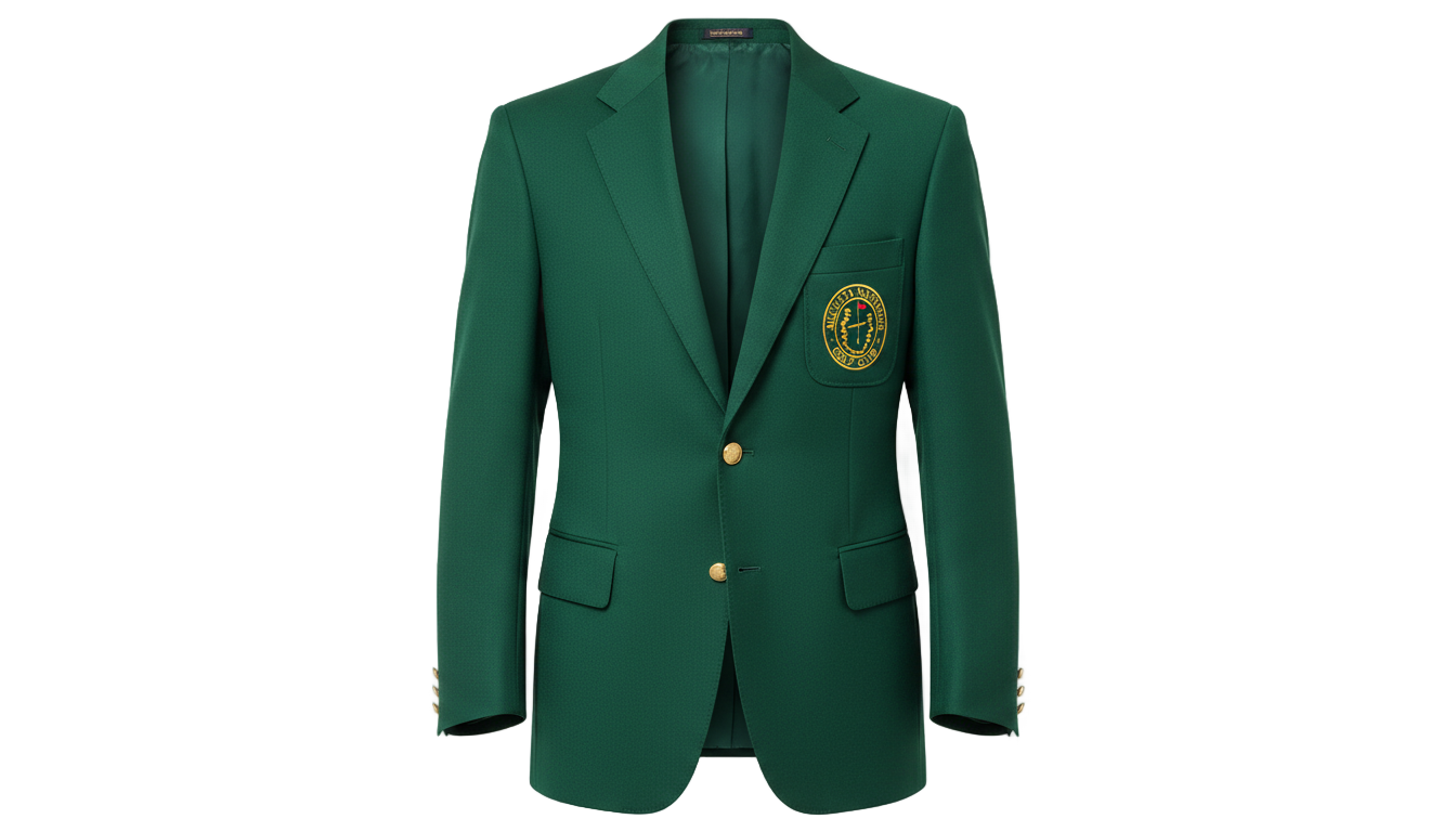 masters green jacket png PNG transparent background