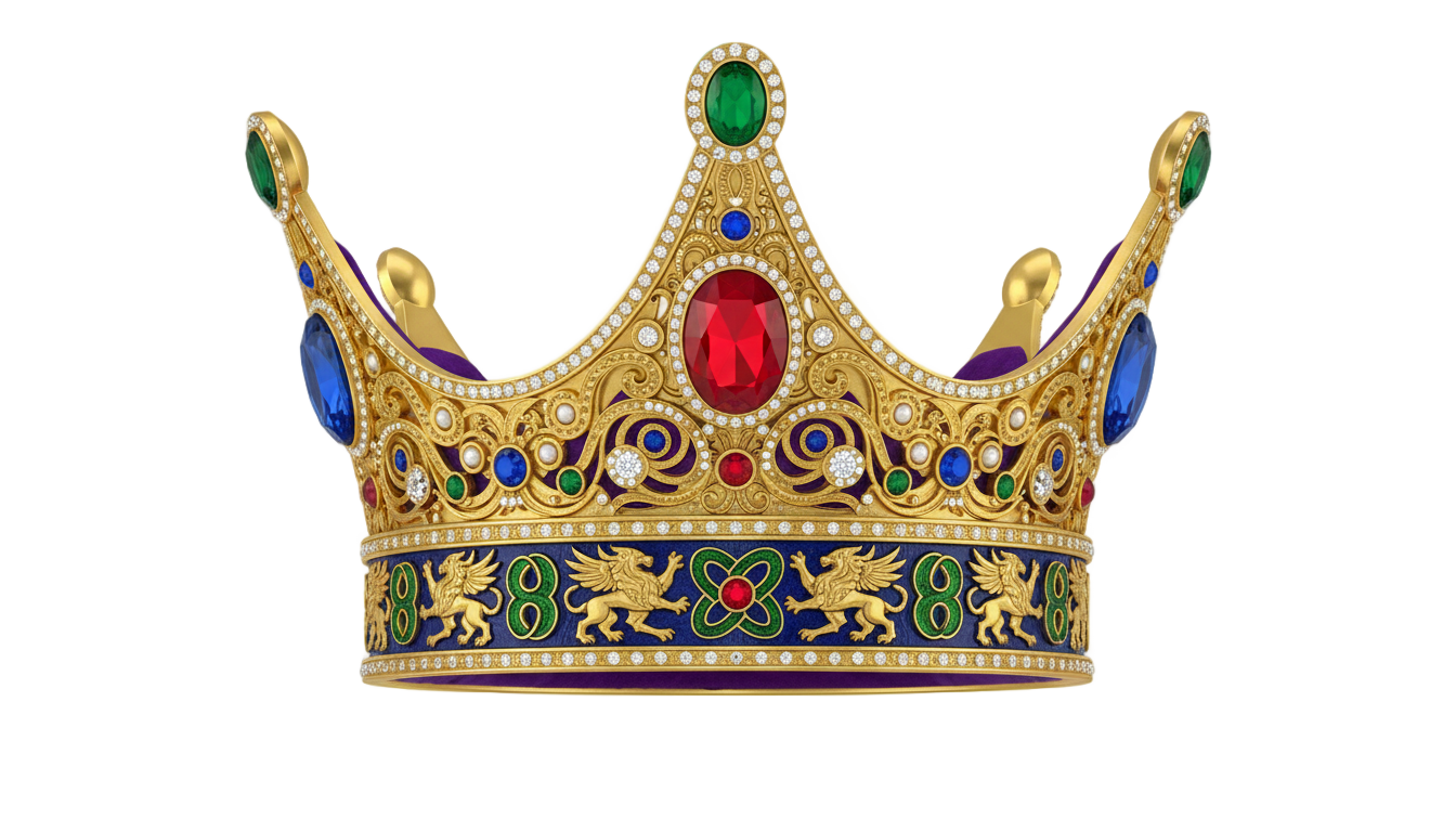 clash royale crown png PNG transparent background