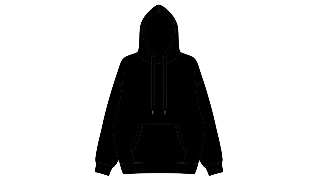 hoodie silhouette png PNG transparent background