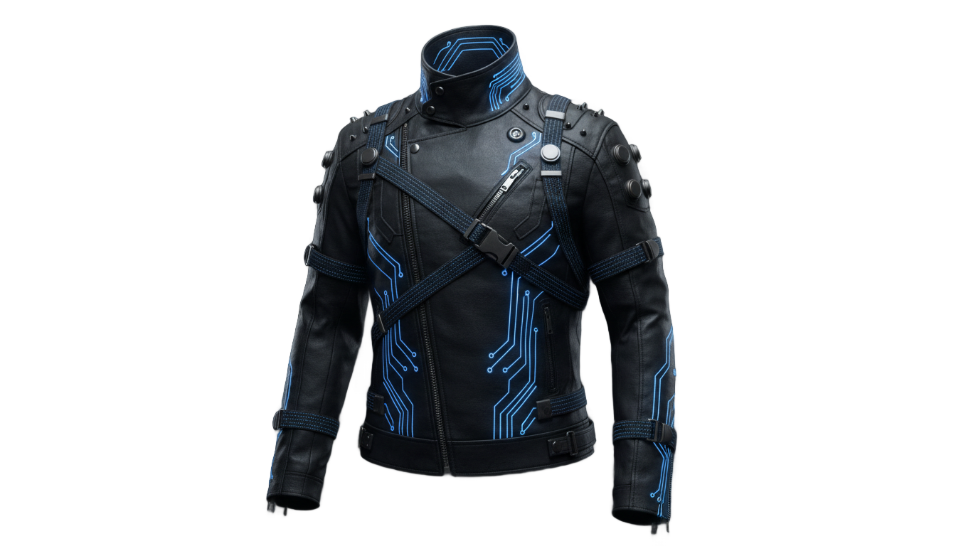 cyberpunk jacket png PNG transparent background