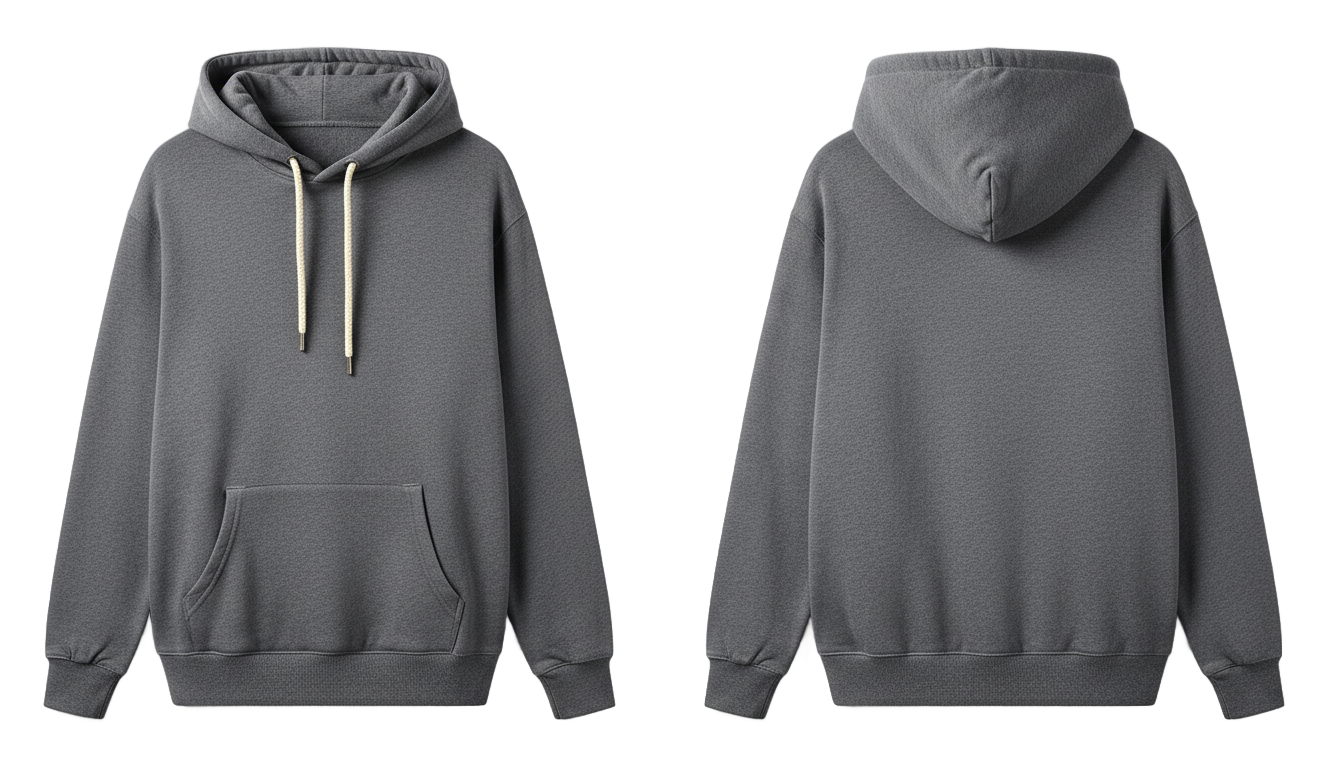 hoodie png front and back PNG transparent background