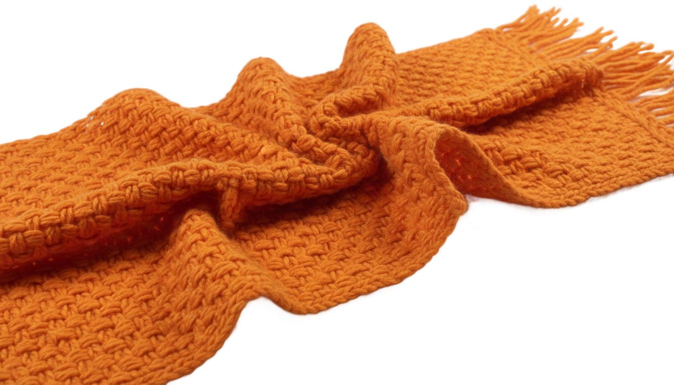 orange scarf png PNG transparent background