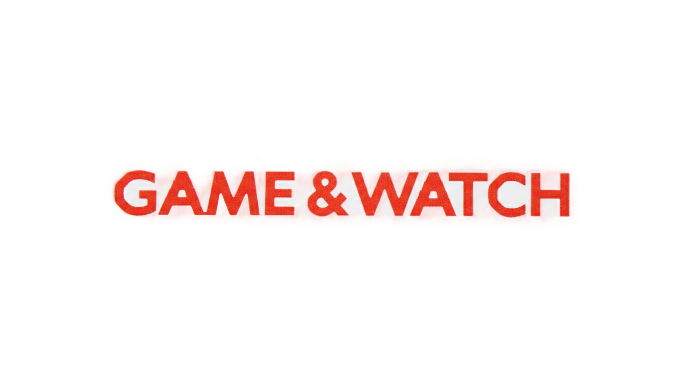 game and watch logo png PNG transparent background