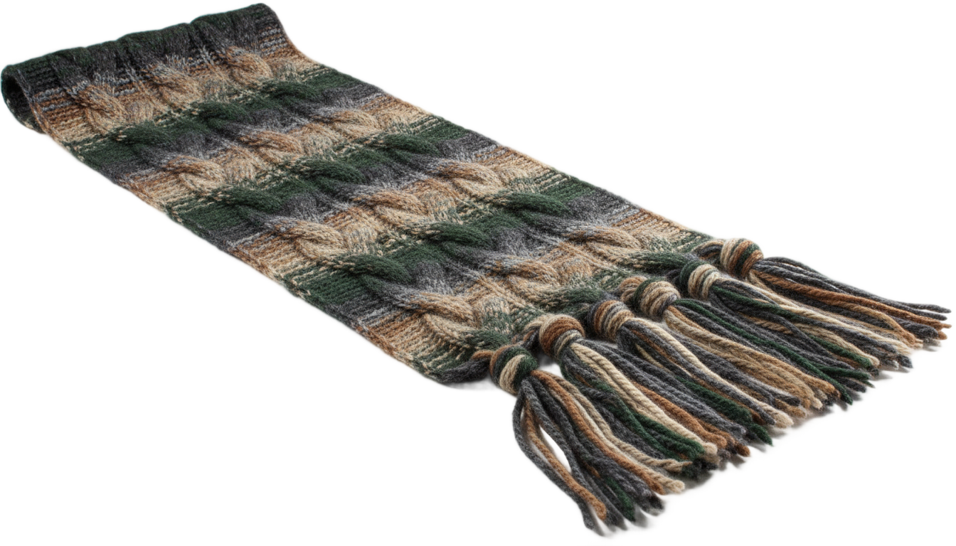 men scarf png PNG transparent background