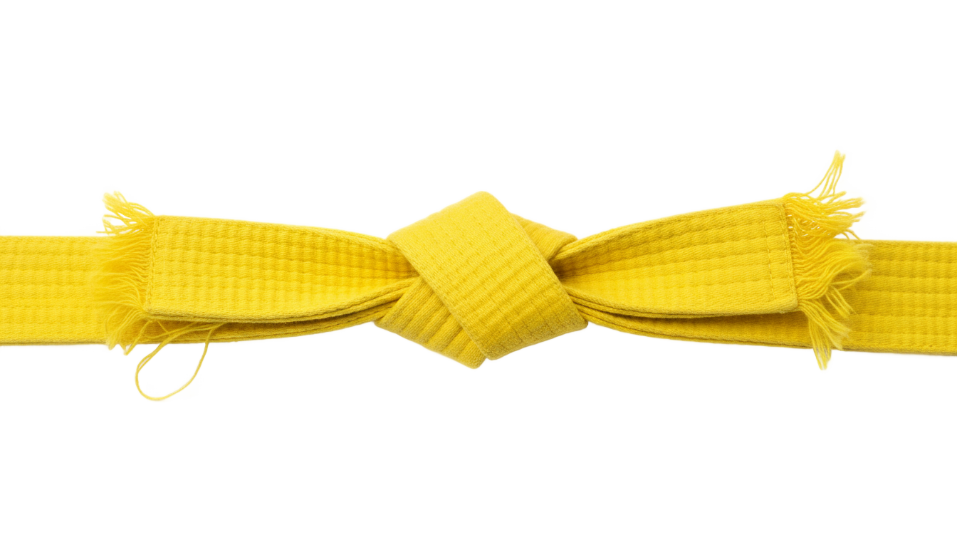 yellow belt png PNG transparent background