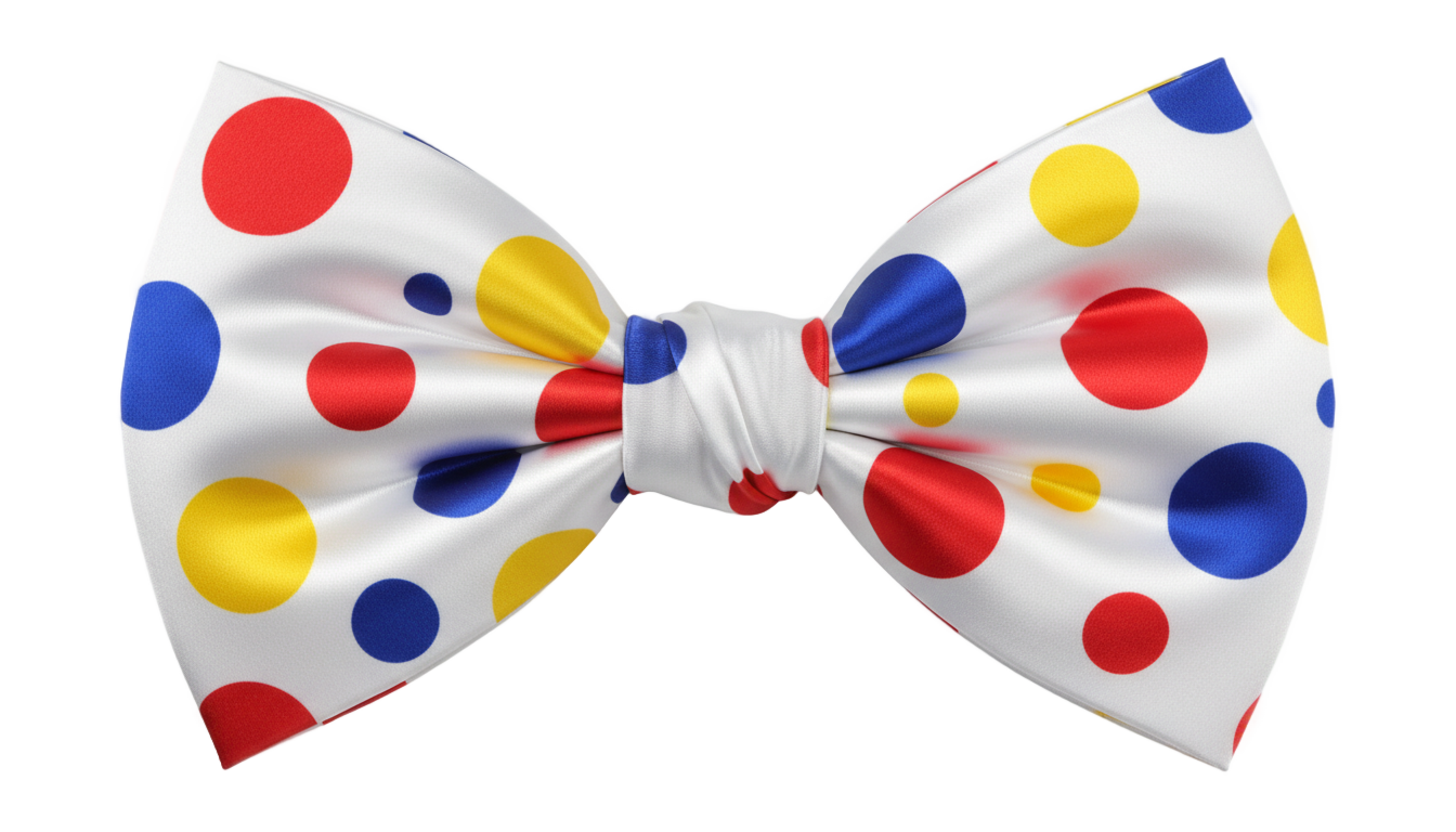 clown tie png PNG transparent background