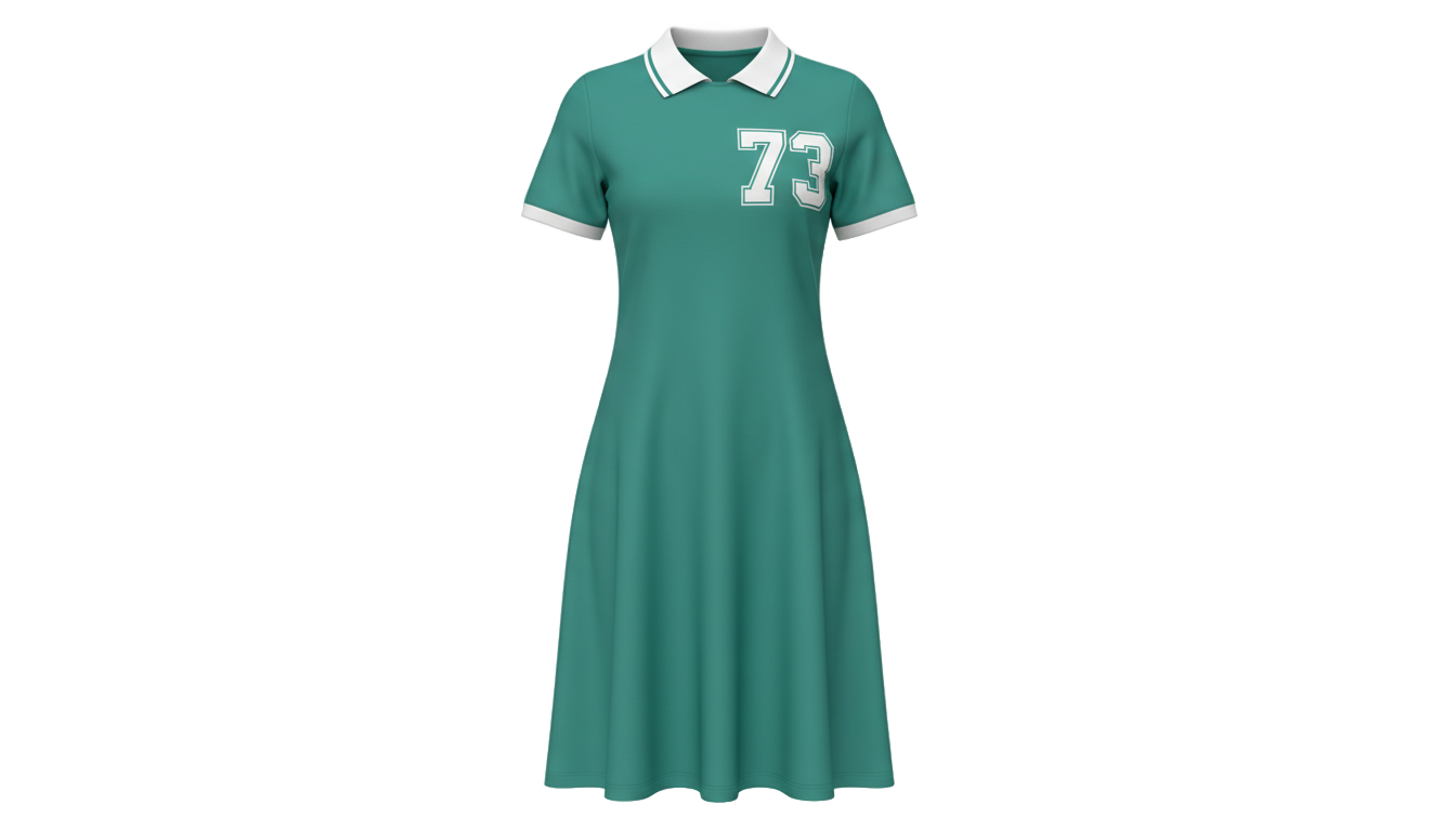 squid game dress png PNG transparent background