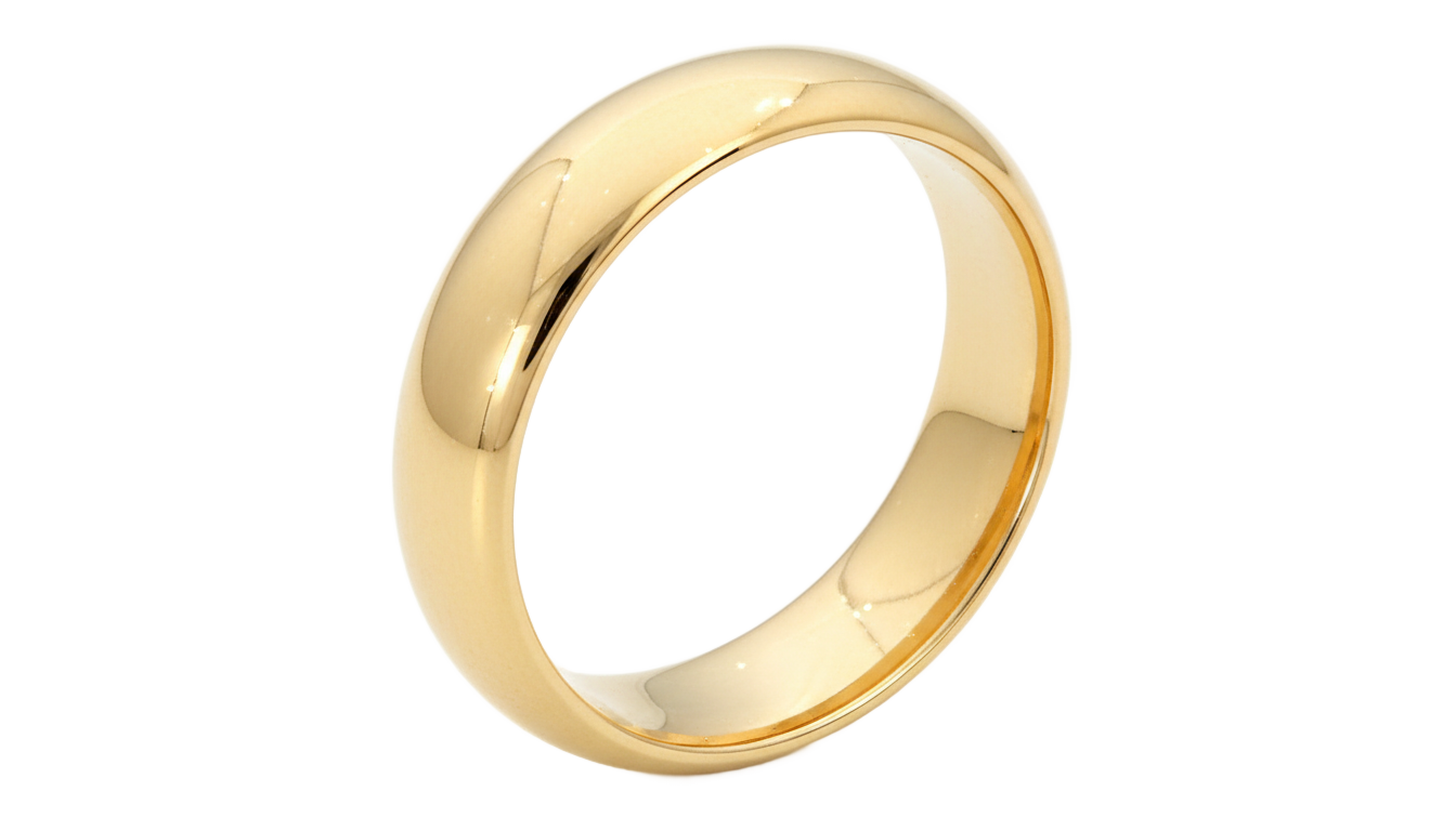 golden wedding ring png PNG transparent background