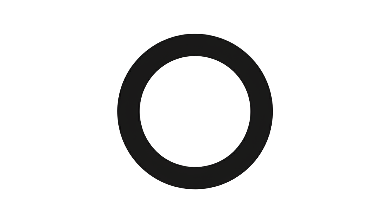 black circle ring png PNG transparent background