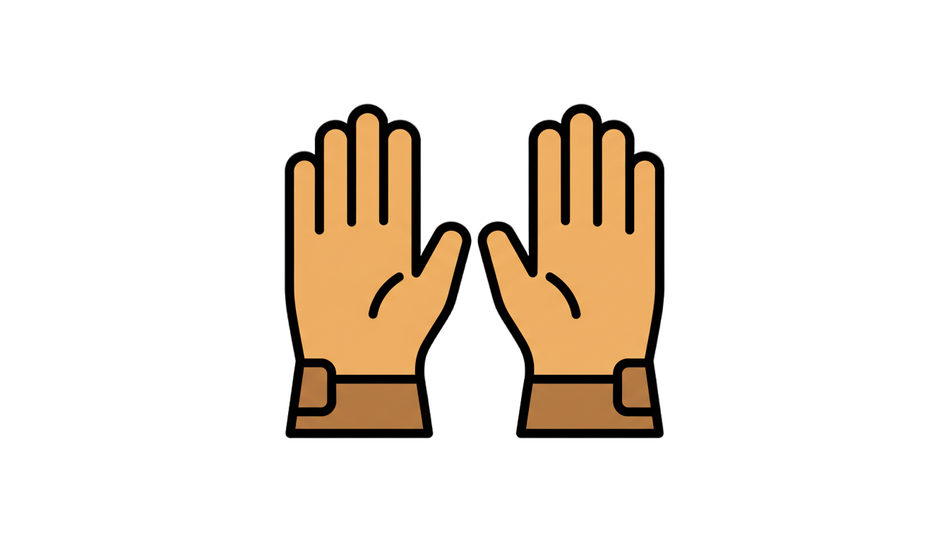 gloves icon png PNG transparent background