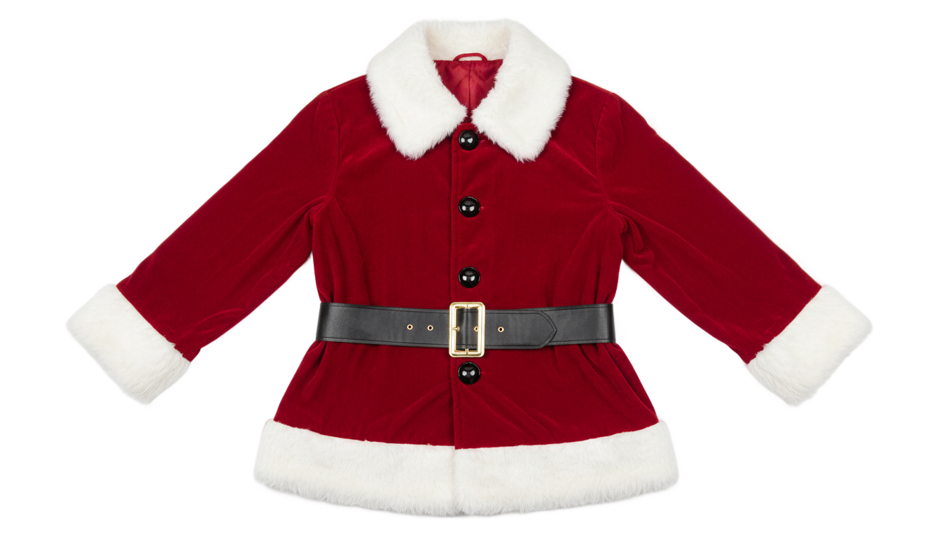 santa claus jacket png PNG transparent background