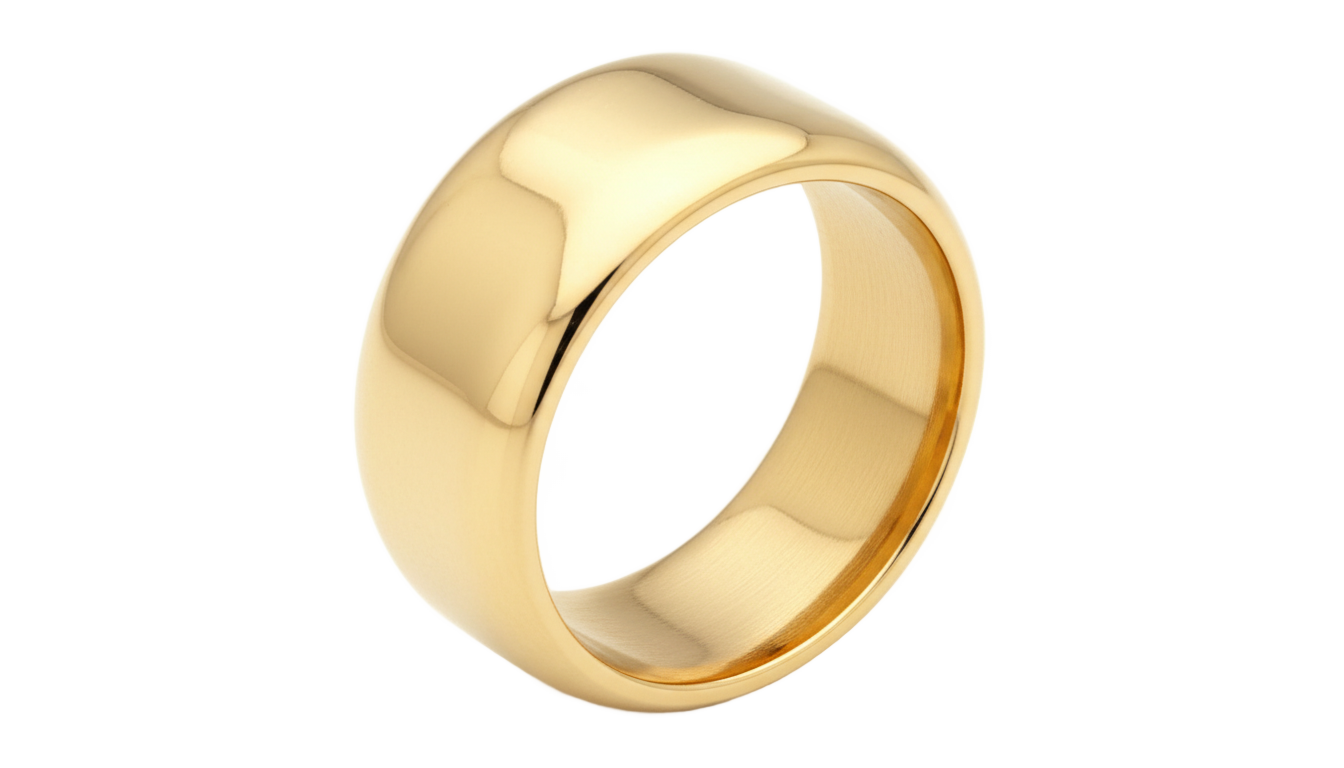 png gold ring for men PNG transparent background