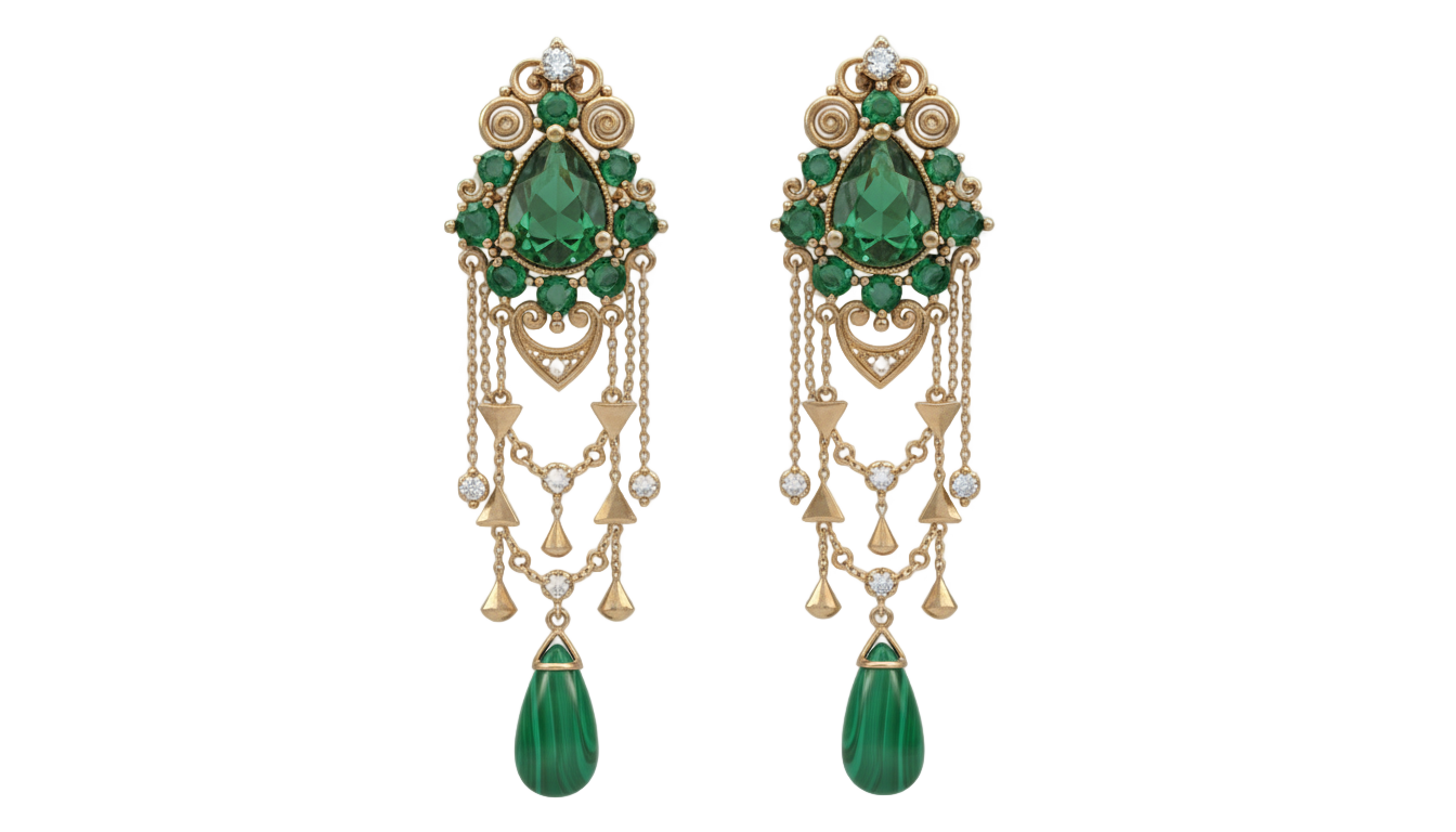 png earrings design PNG transparent background