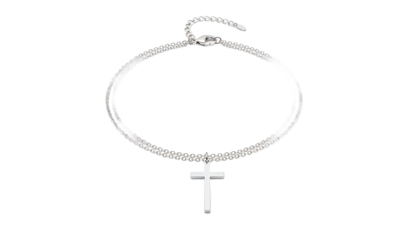 cross necklace png PNG transparent background