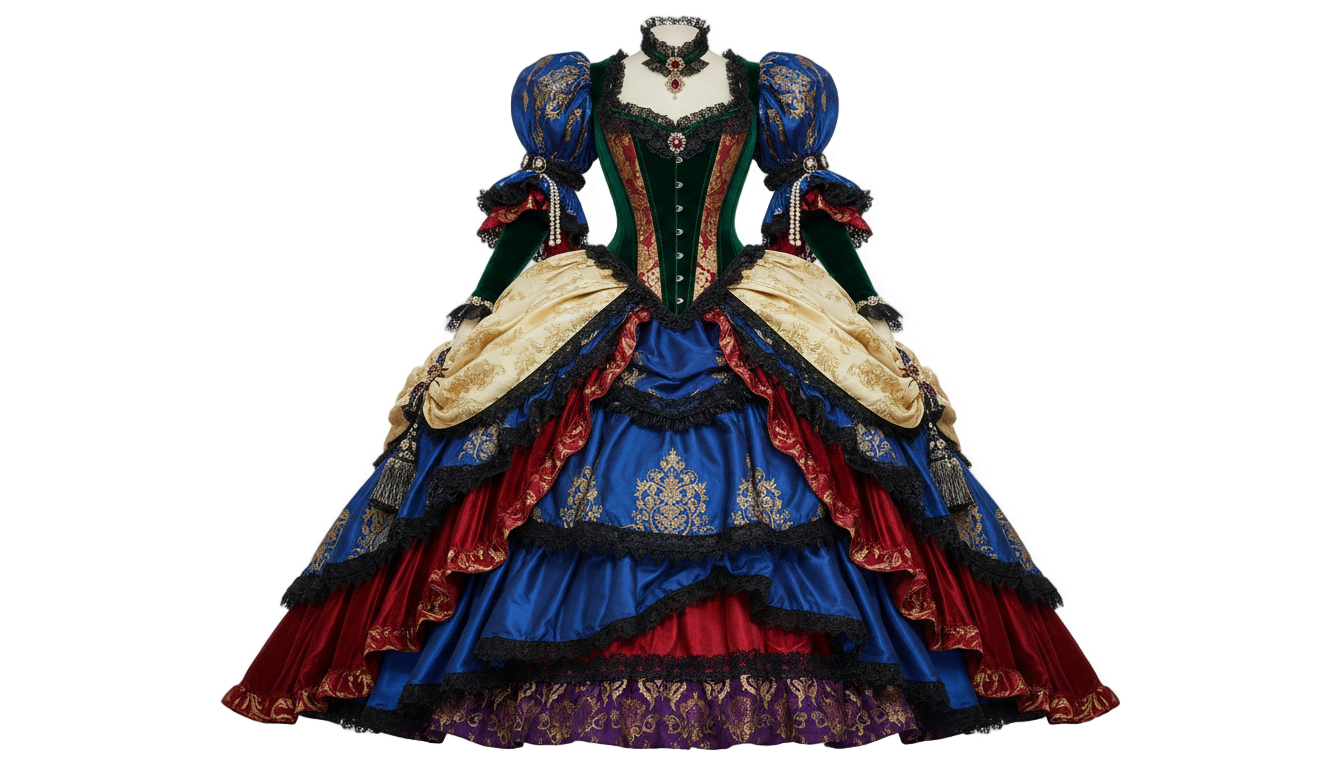 victorian dress png PNG transparent background