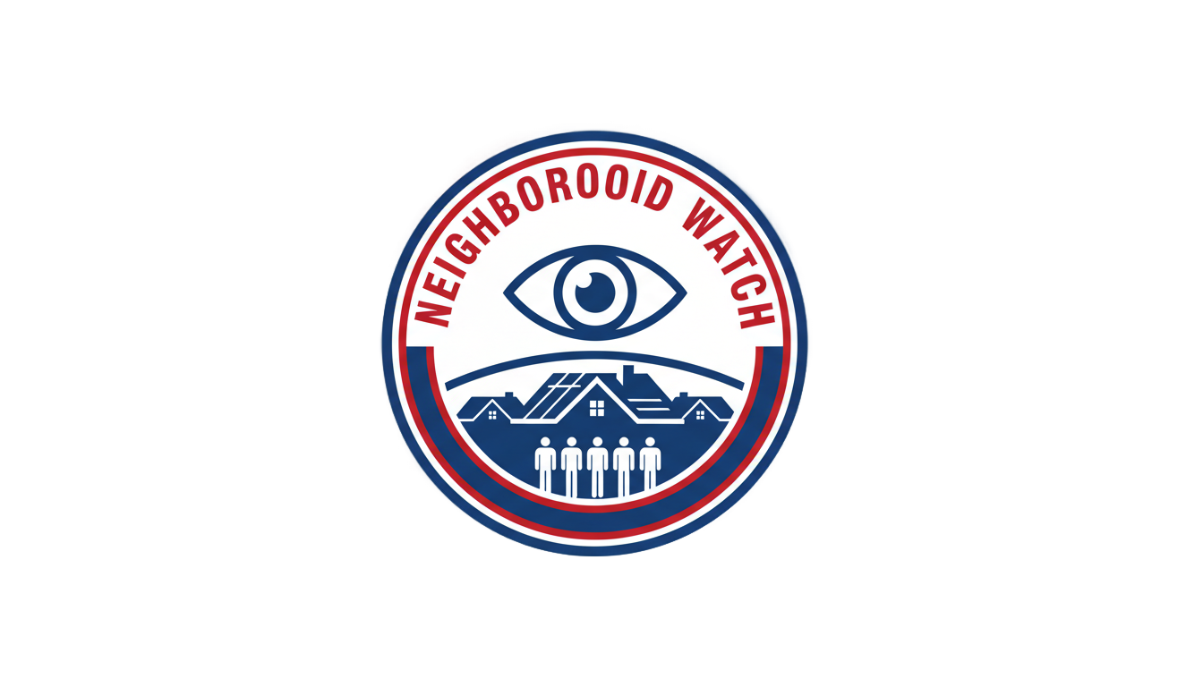 neighborhood watch logo png PNG transparent background