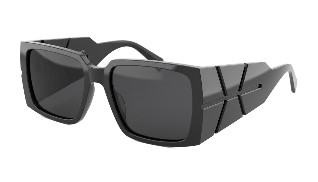 black square sunglasses png PNG transparent background