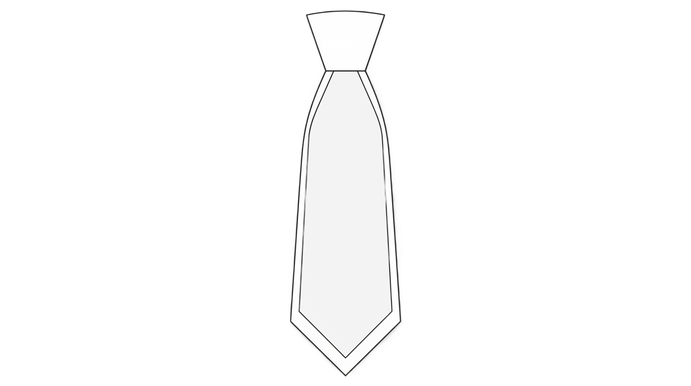 tie template png PNG transparent background