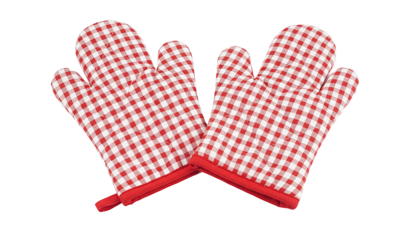 oven gloves png PNG transparent background