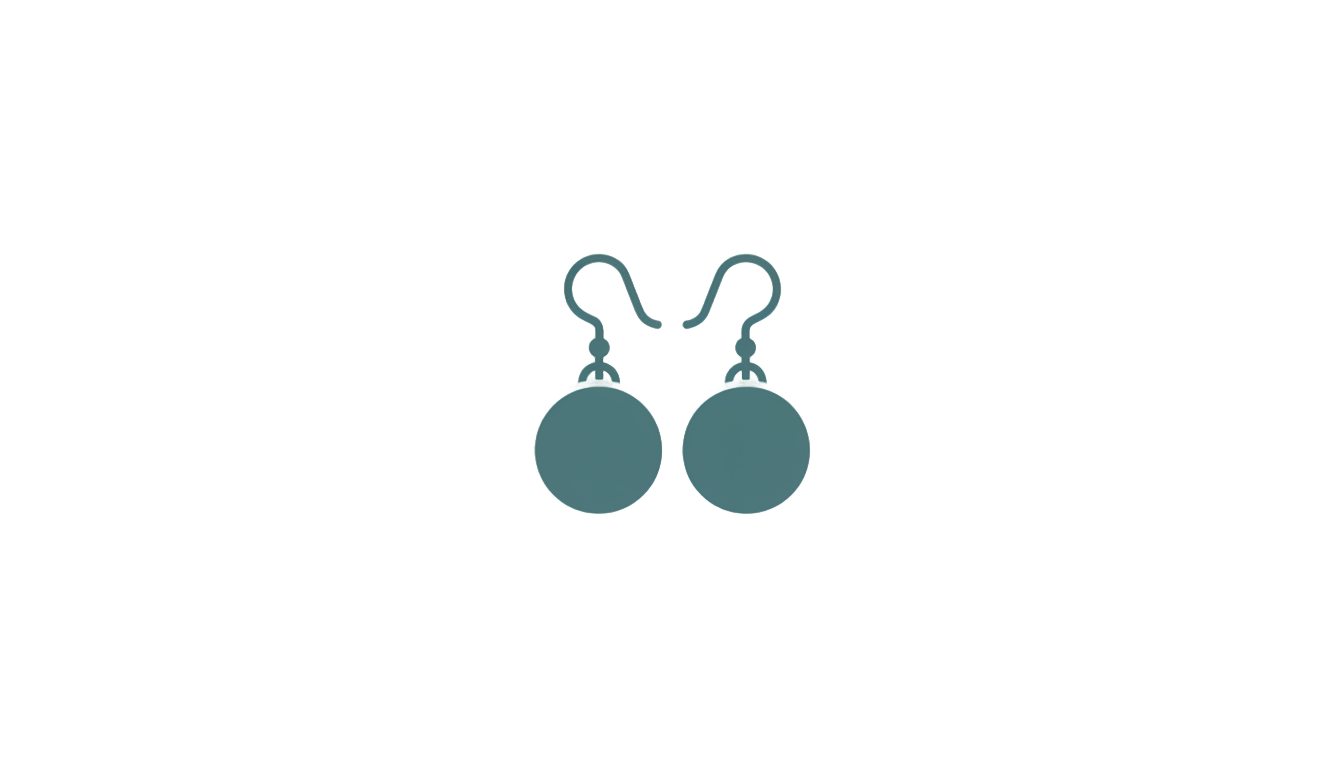 earrings icon png PNG transparent background