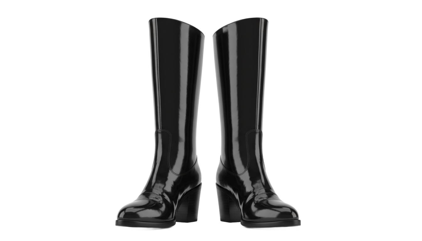 drill team boots png PNG transparent background