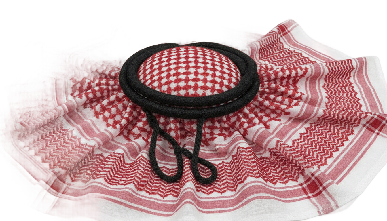 arab head scarf png PNG transparent background
