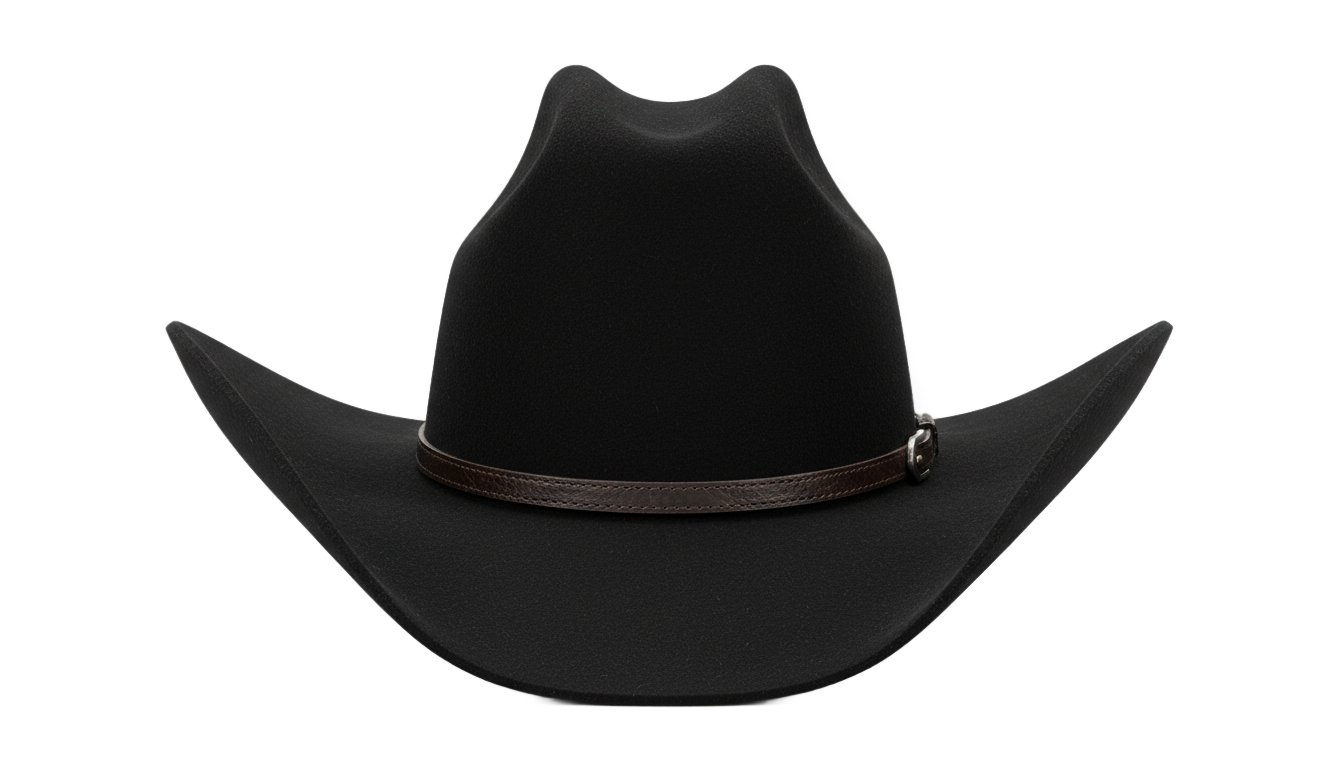 black cowboy hat png PNG transparent background