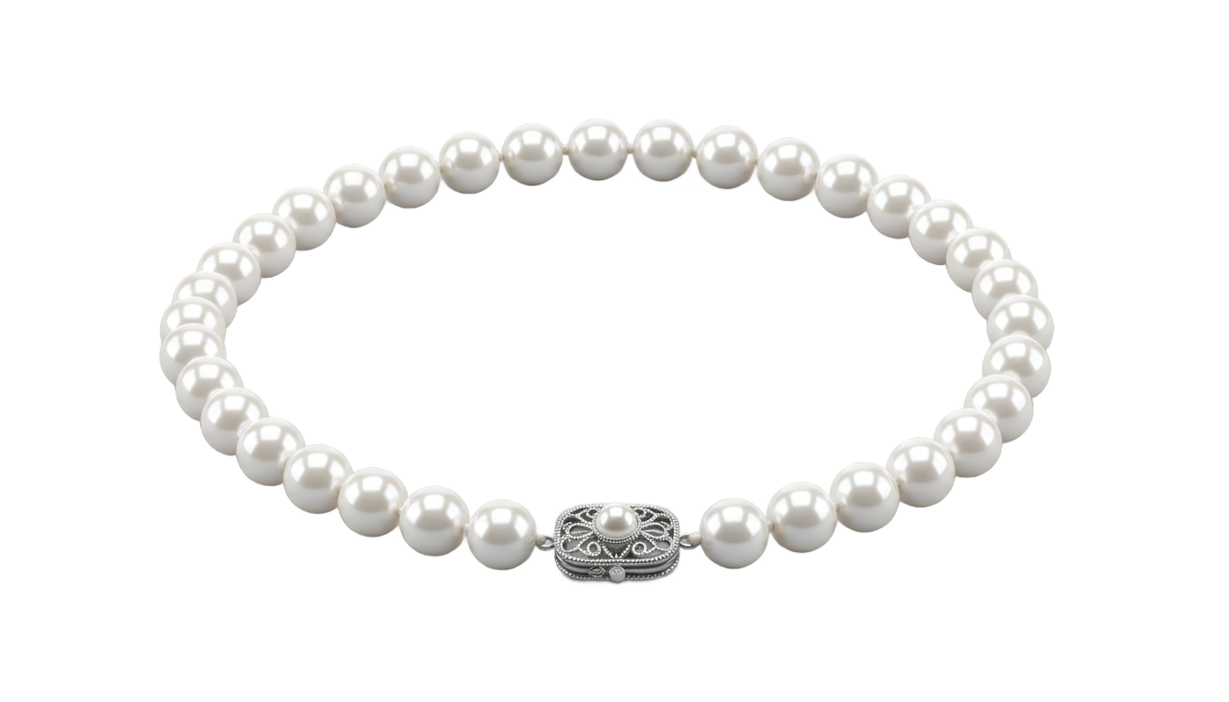 png pearl necklace PNG transparent background
