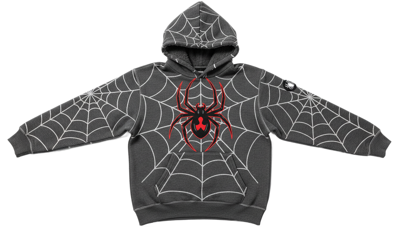 spider hoodie png PNG transparent background