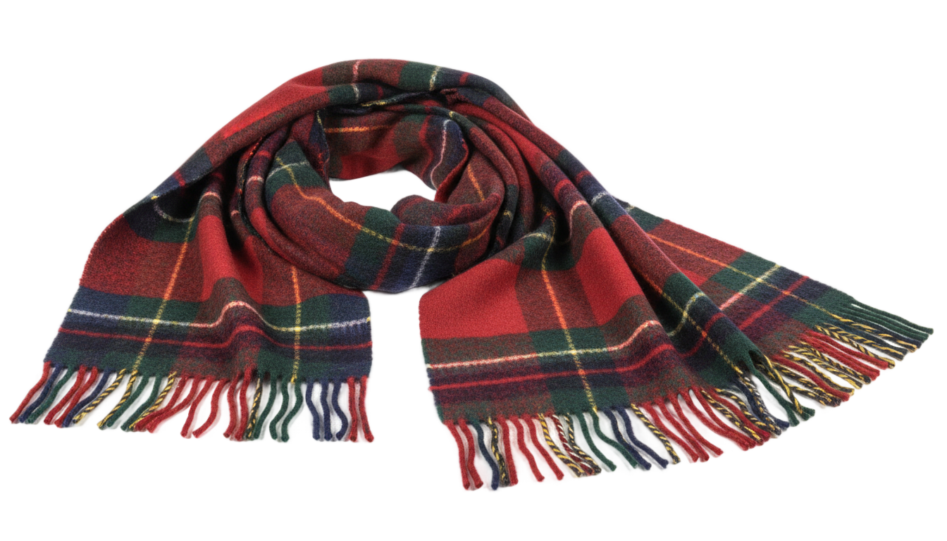 plaid scarf png PNG transparent background