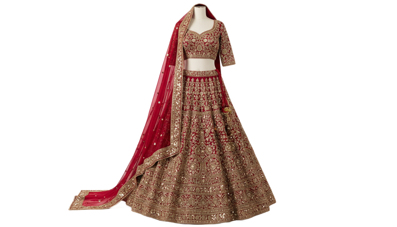 dulhan dress png PNG transparent background
