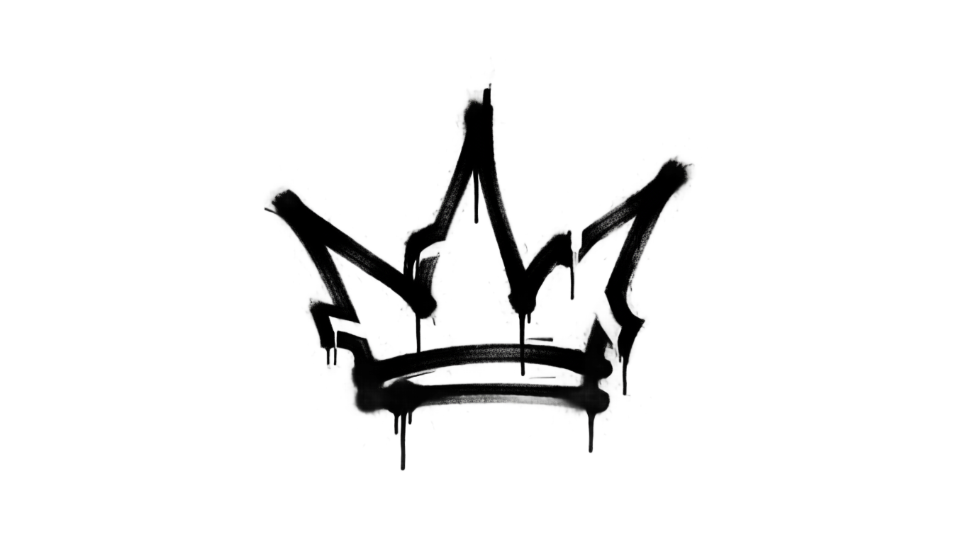 basquiat crown png PNG transparent background