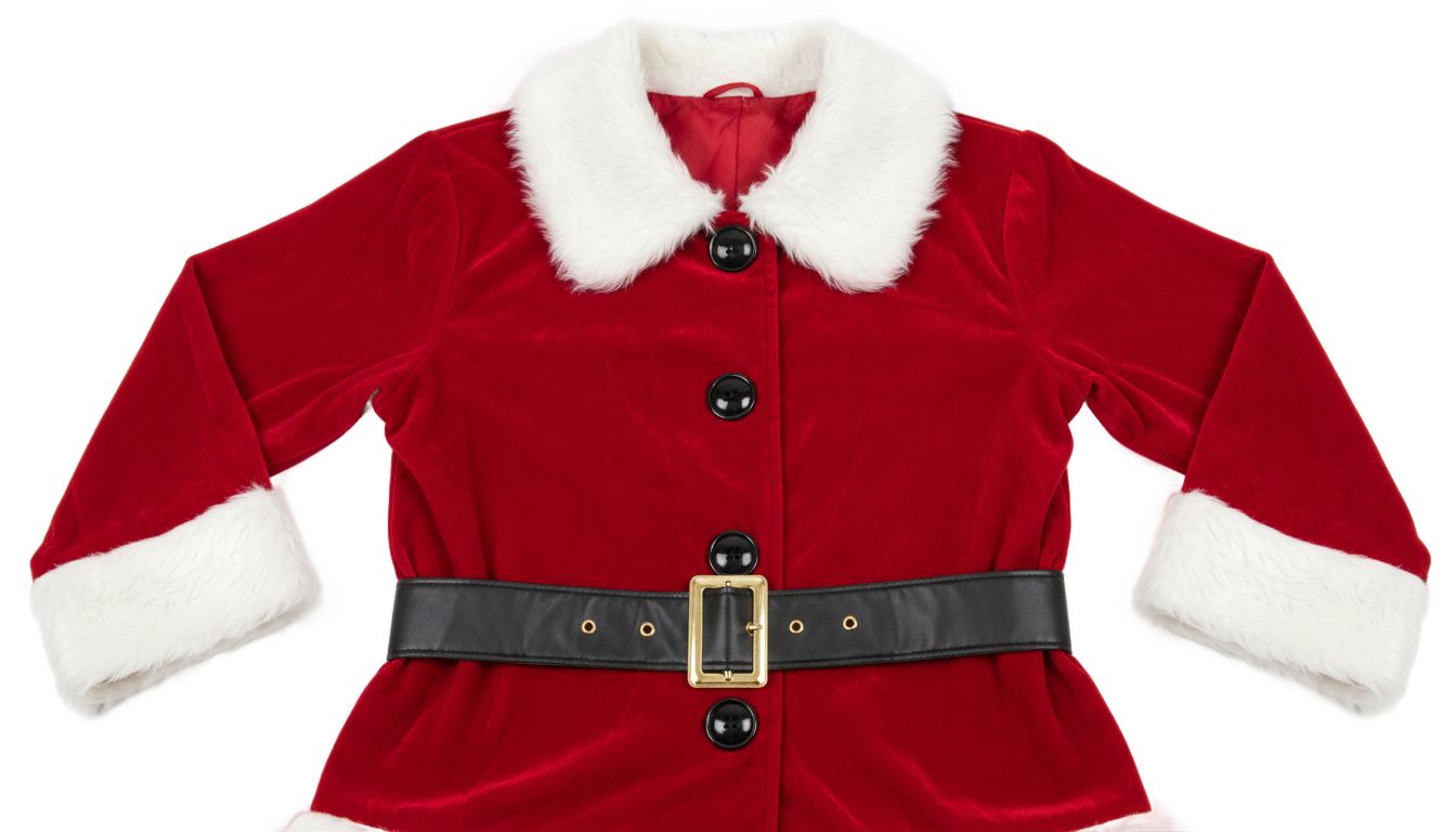 santa claus jacket png PNG transparent background