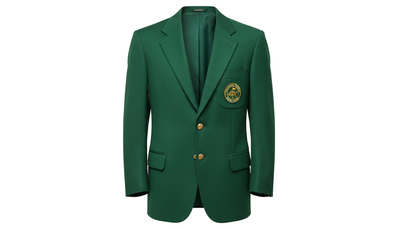 masters green jacket png PNG transparent background