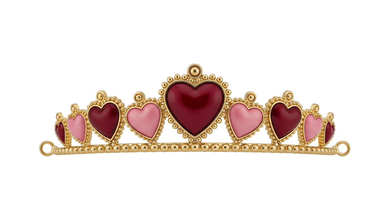 heart crown png PNG transparent background
