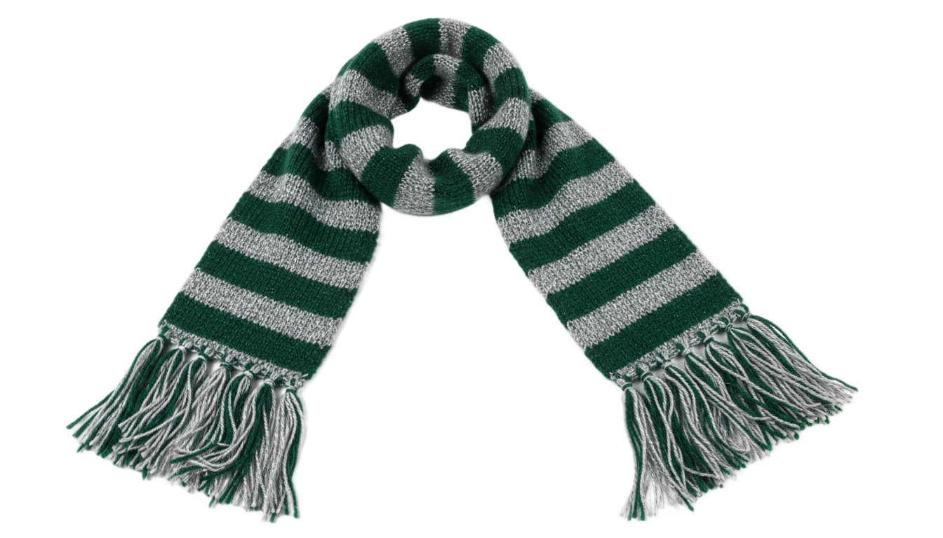 slytherin scarf png PNG transparent background