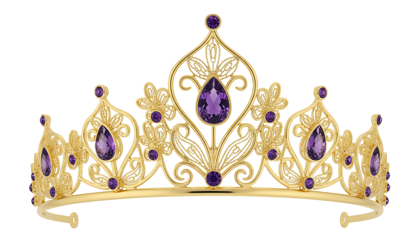 rapunzel crown png PNG transparent background