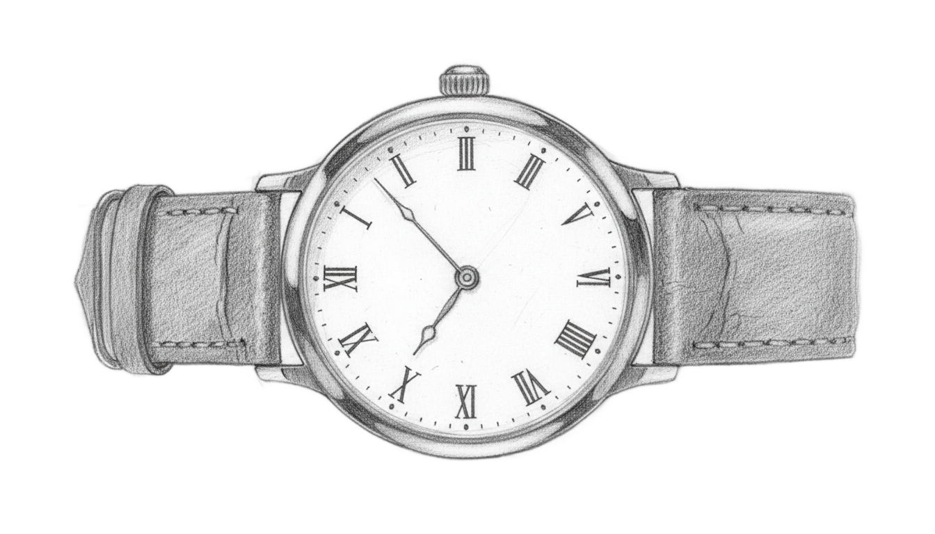 watch drawing png PNG transparent background