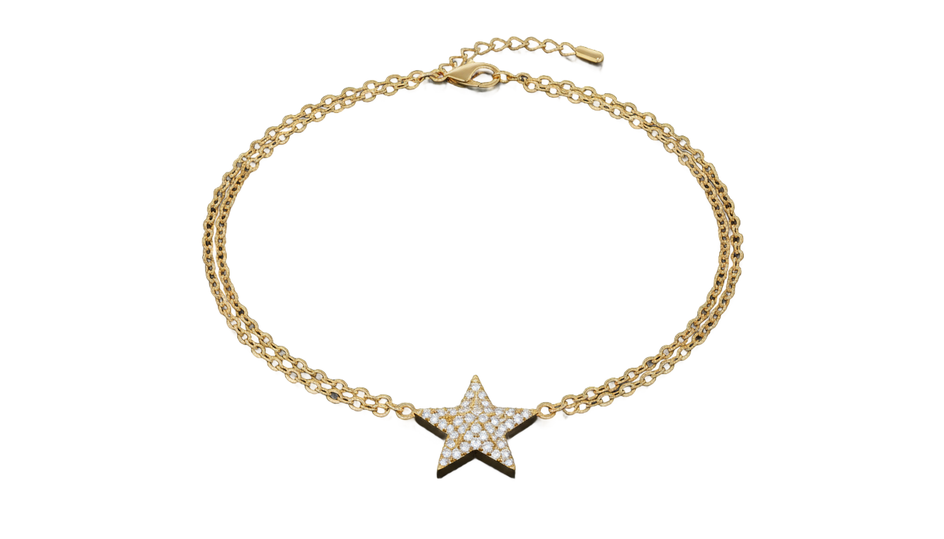 star necklace png PNG transparent background