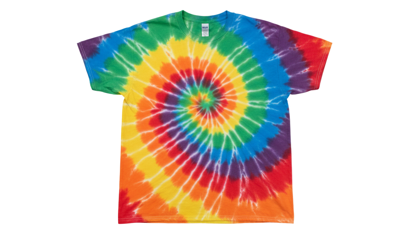 tie dye t shirt png PNG transparent background
